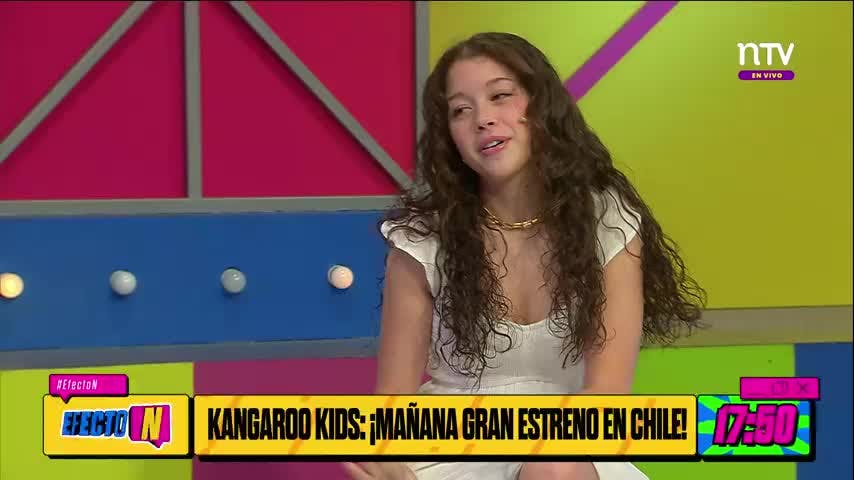 Pina Baeza y su aventura en Kangaroo Kids