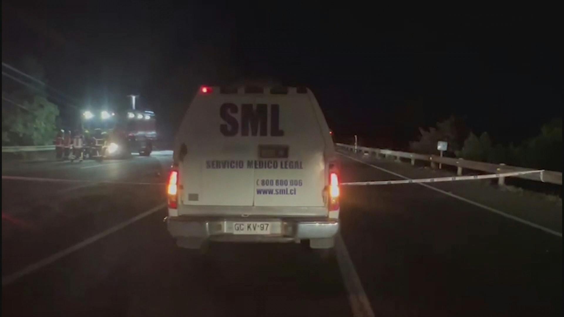 Cuatro heridos se recuperan tras fatal colición en Chillán Viejo