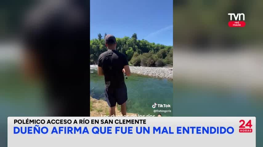 Polémica por acceso a río