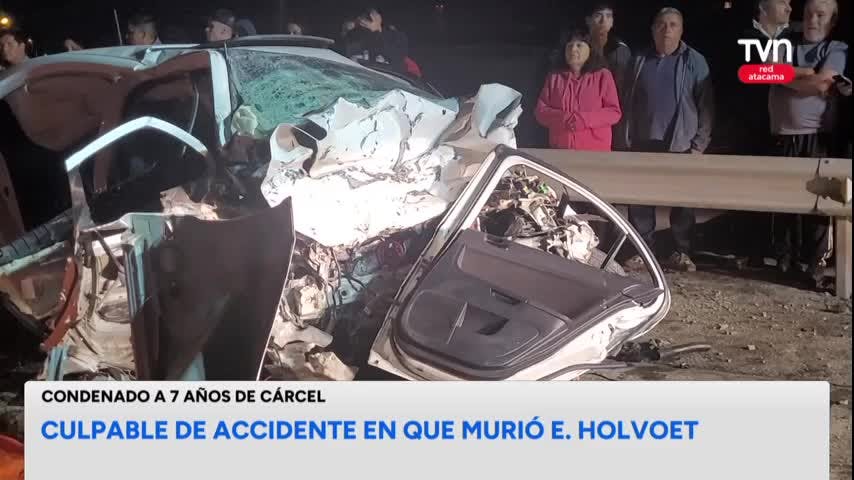Conductor fue condenado a 7 años de cárcel