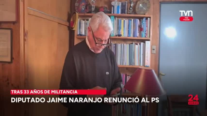 Diputado Naranjo renunció al partido Socialista