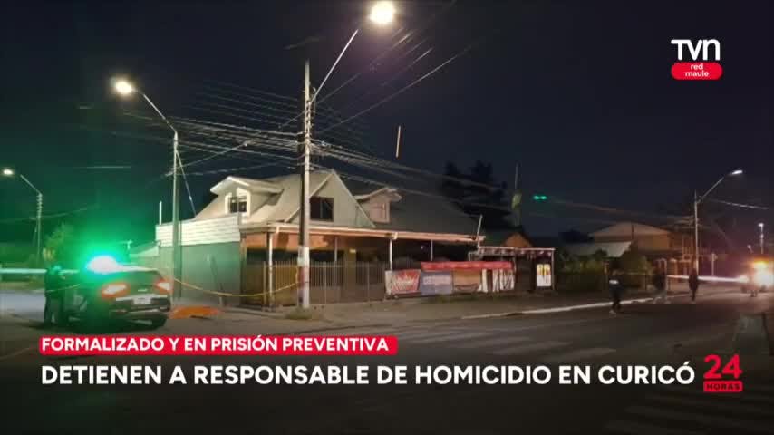 Detienen a responsable de homicidio en Curicó