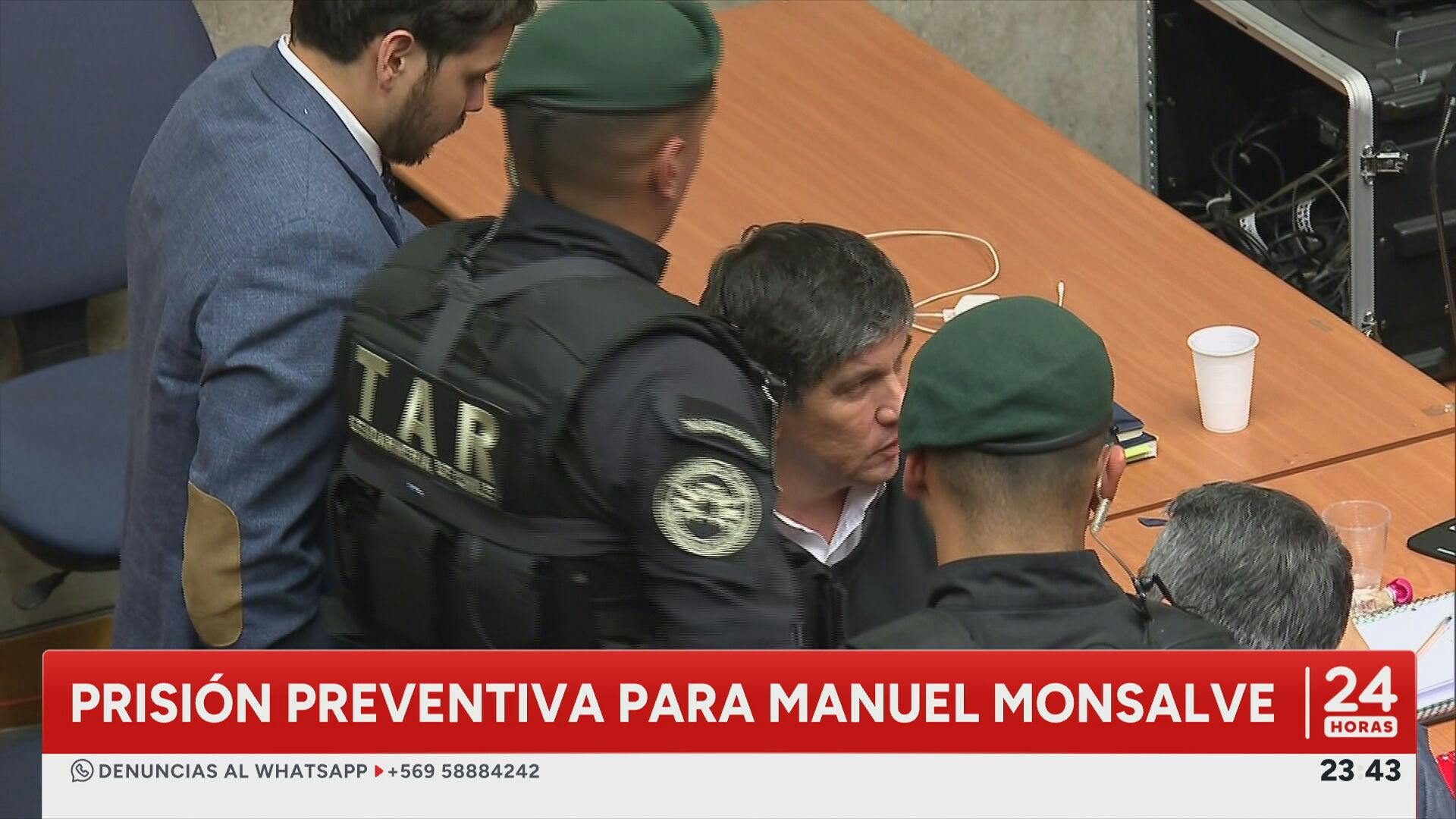 Fiscal Xavier Armendáriz sobre prisión preventiva de Monsalve: "La libertad del imputado es un peligro para la sociedad" 