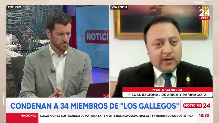 Fiscal Carrera y condena a 24 miembros de ‘Los Gallegos’: “Es una muy buena señal”