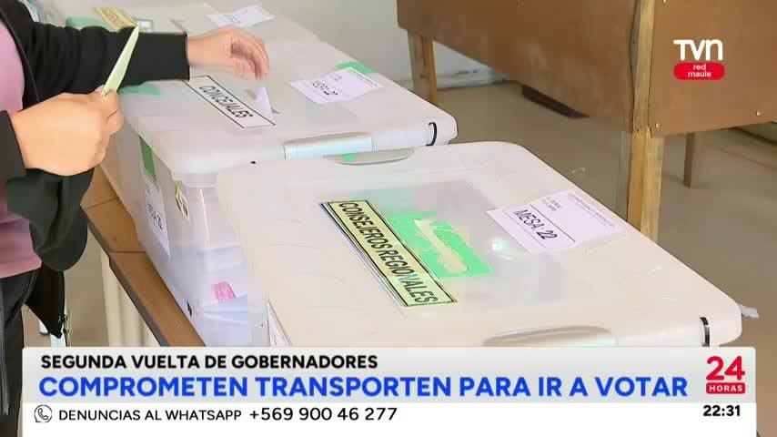 Comprometen transporte para ir a votar