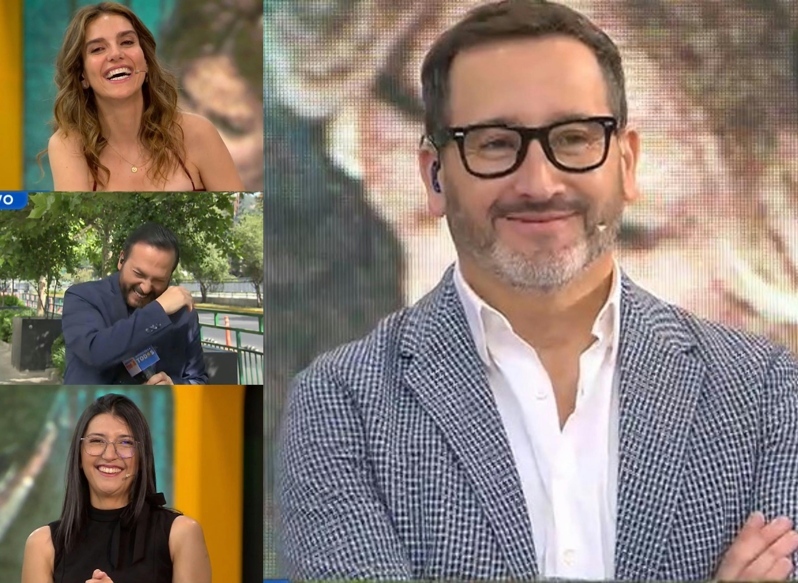 Las risas que dejó el arte de Eduardo Fuentes en el "Buenos Días a Todos" 