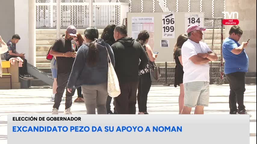 Excandidato Pezo da su apoyo a Nicolás Noman