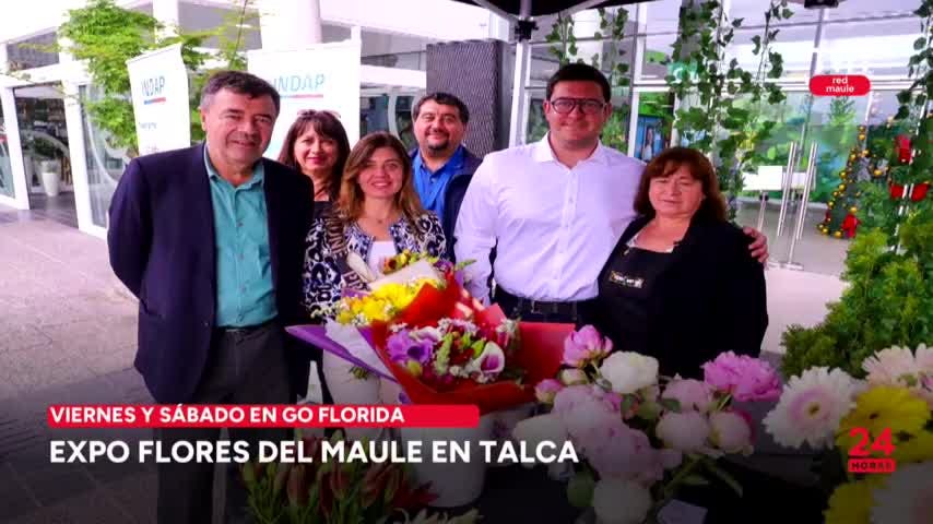 Mañana comienza Expo Flores en Talca