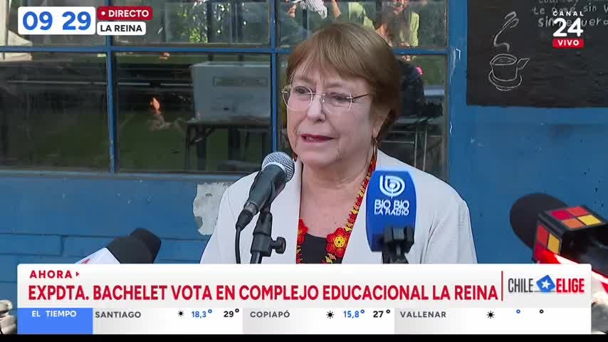 Bachelet y futuro tras elección de gobernadores: No se pueda sacar una lectura exagerada