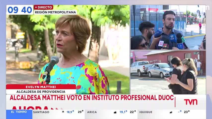 Matthei respalda a Francisco Orrego: Él entiende la diferencia de un polemista de televisión y de un cargo público