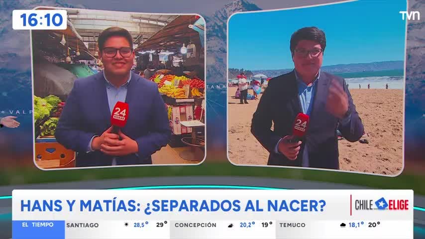 Los gemelos de la noticia