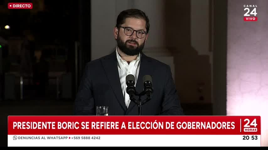 Presidente Boric: “Ganó el diálogo y perdió la política de la polarización y los discursos de odio”