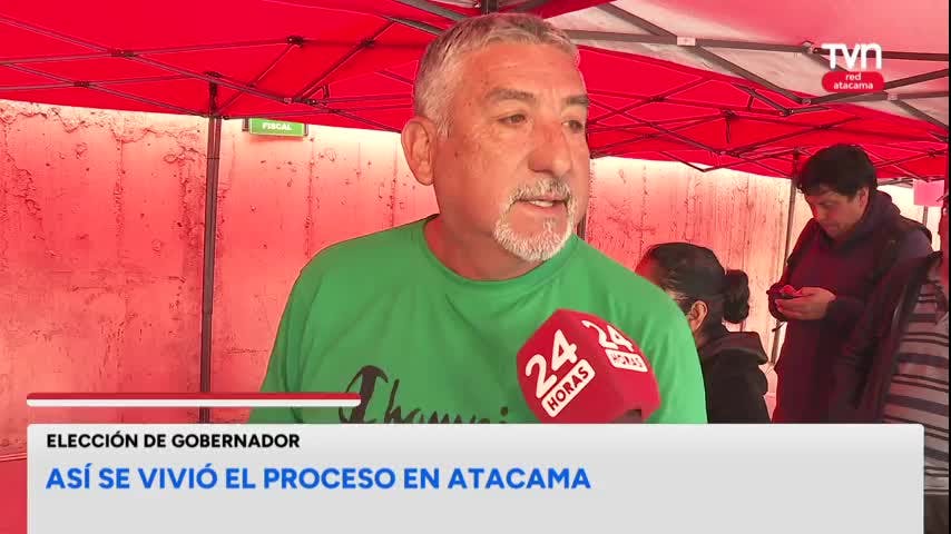 Cerca de 200 mil personas votaron en Atacama