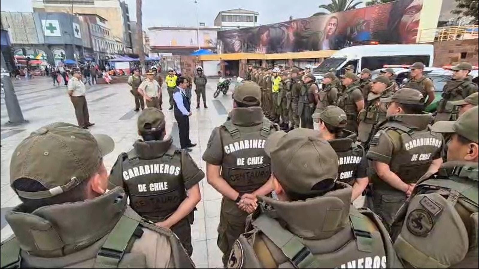 Carabineros inicia plan de reforzamiento de patrullajes y controles en zona céntrica de Antofagasta 