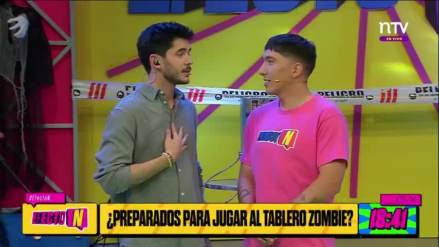 Tablero Zombie: ¡Sofía y Juanpi acumularon 10 N!