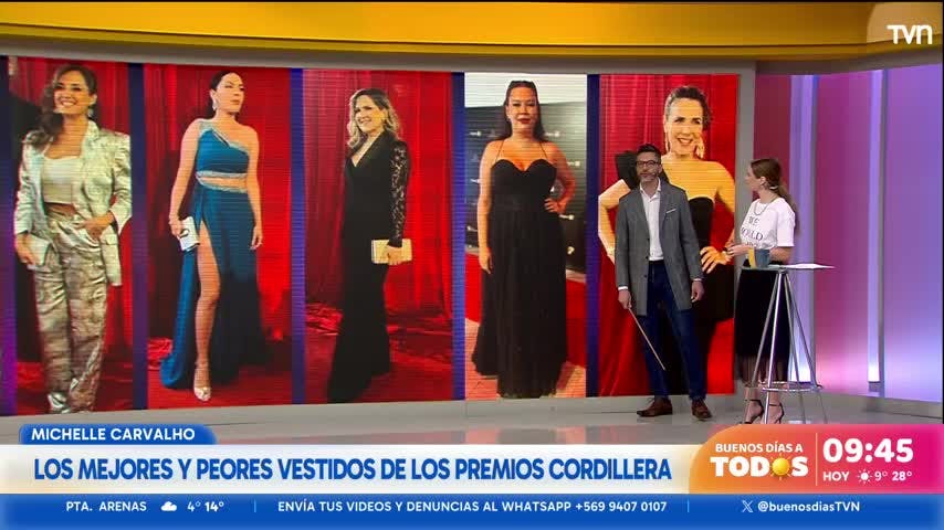 Ganadores, los vestidos y todo lo que pasó en los Premios Cordillera 2024