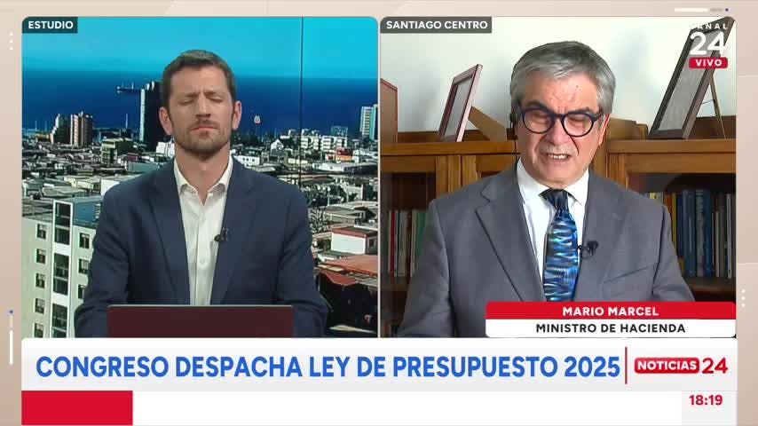 Ministro Marcel y despacho de la Ley de Presupuesto 2025: "El contexto era bien complicado"