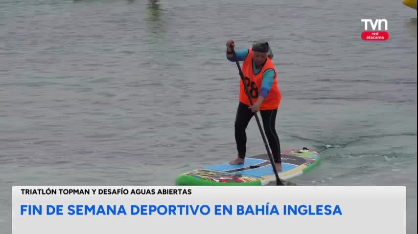 El deporte se tomó Bahía Inglesa