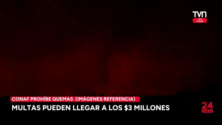 ¿Sabía que las multas por quemas no autorizadas puede llegar a los $3 millones?