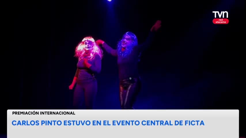 Carlos Pinto participó en la VI edición del FICTA