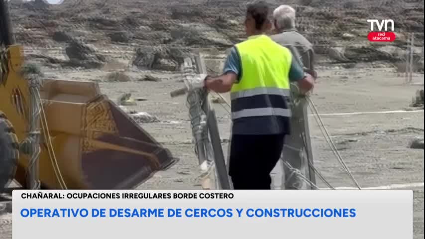 Ocupación irregular en el borde costero