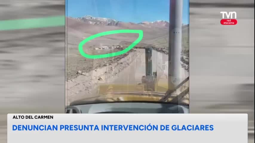 Denuncian presunto daño al ecosistema glaciar