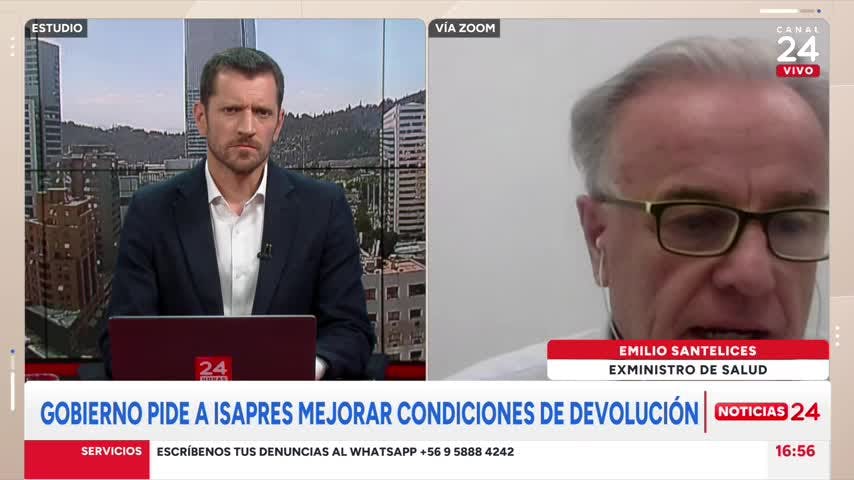 Exministro Santelices contra superintendente Torres por isapres: “No ha hecho nada”