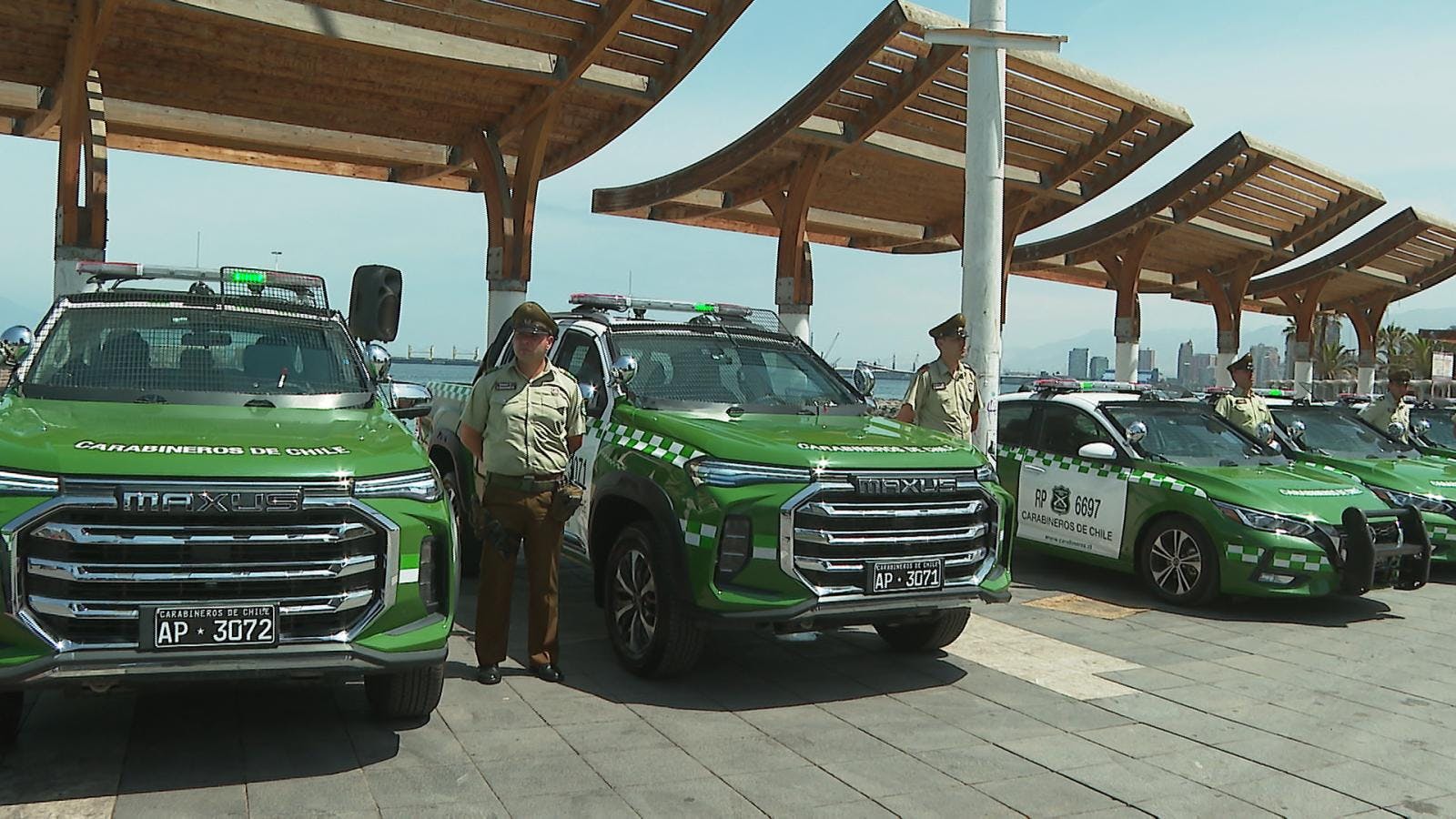 29 nuevos vehículos policiales llegaron a la región