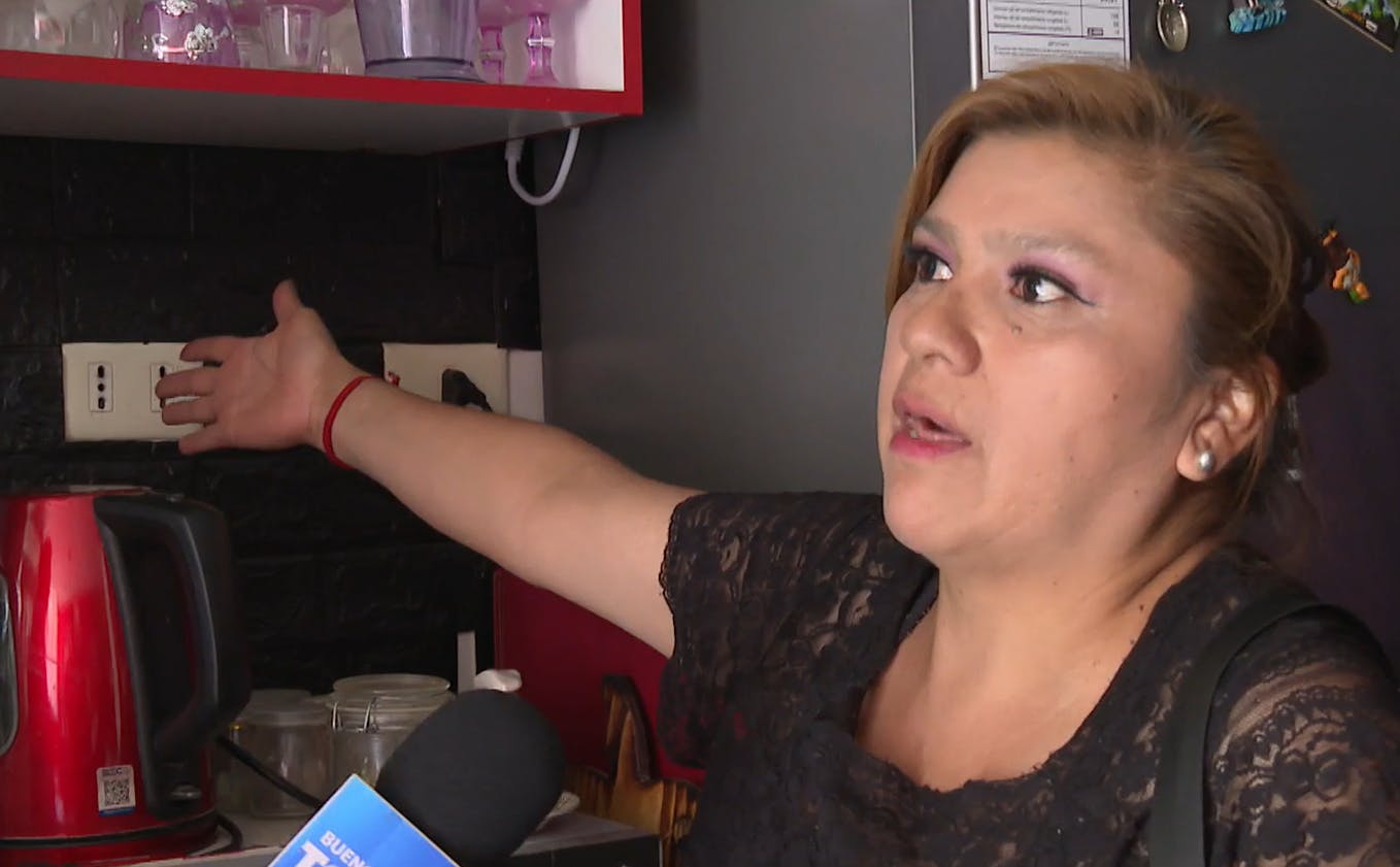 El drama de vecinos que sufren constantes cortes de luz