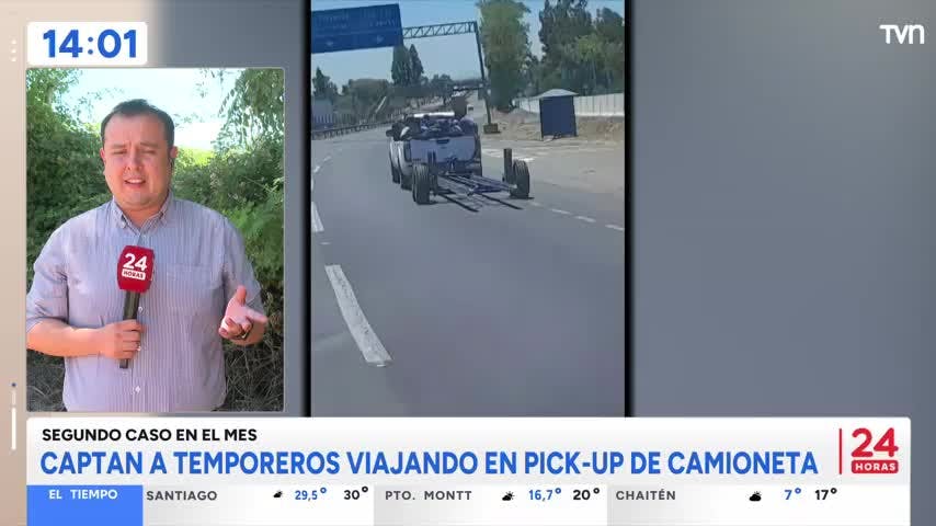 Por segunda vez: Registran traslado irregular de temporeros