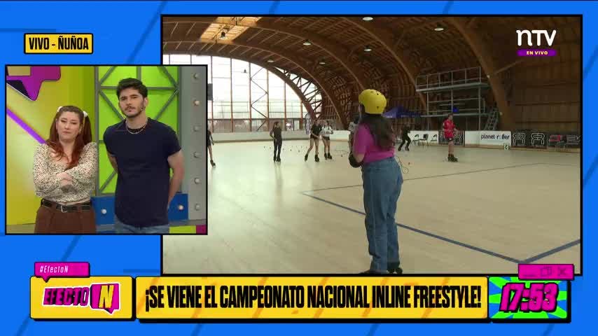 Danilu en la Campeonato Nacional de Inline Freestyle