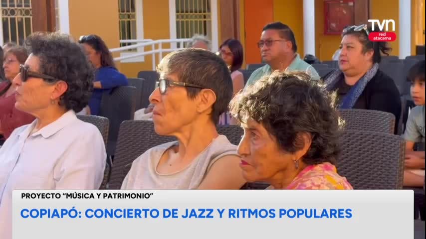 Concierto de Jazz y ritmos populares en Copiapó