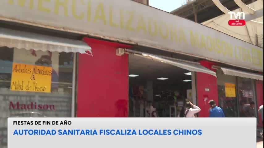 Fiscalizan locales comerciales chinos