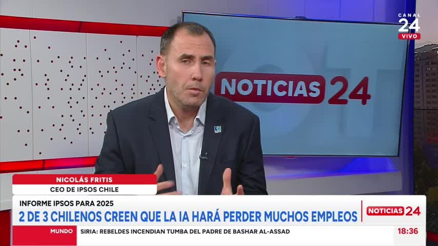 Ipsos Chile: “Es muy temprano para saber el impacto de la IA en el mercado del trabajo”