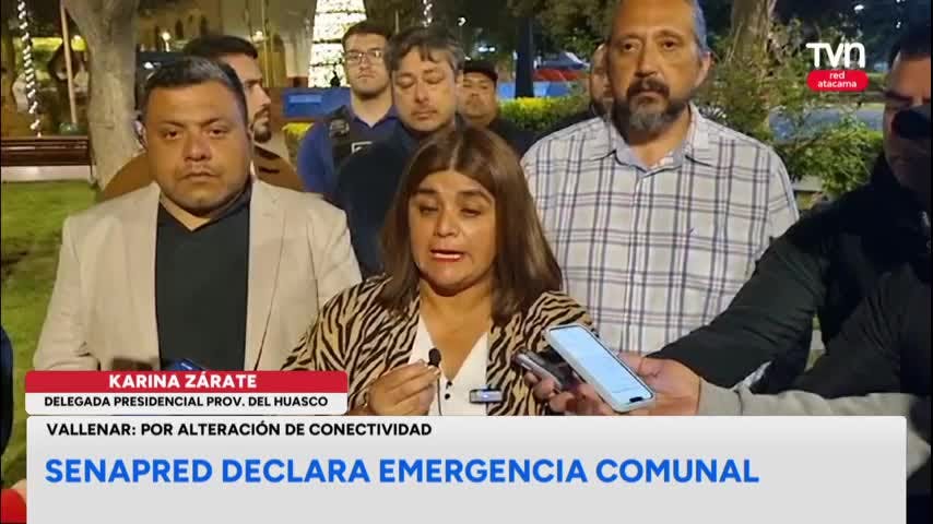 Declaran emergencia comunal en Vallenar