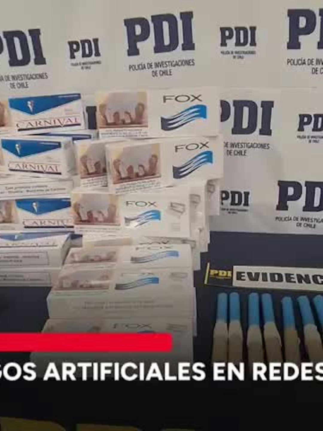 Vendían fuegos artificiales por redes sociales