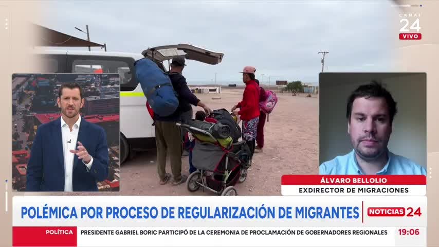 Álvaro Bellolio y regularización acotada de migrantes: “Va a genera un incentivo de venir a Chile y el país no está en condiciones”