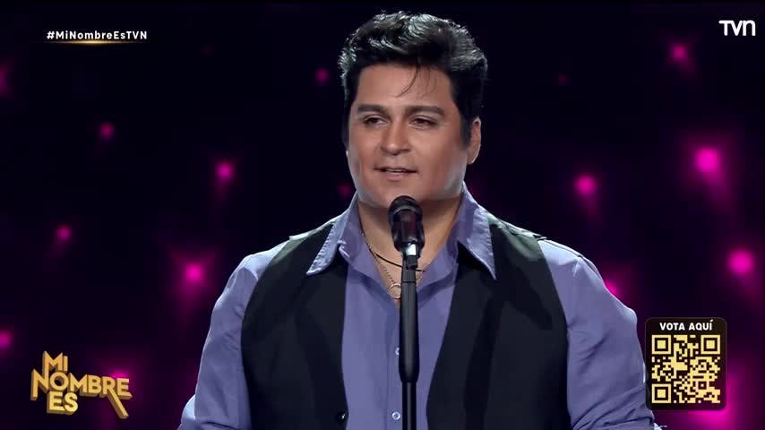 Wildo Vergara trajo el romanticismo de Chayanne al escenario de "Mi Nombre Es"