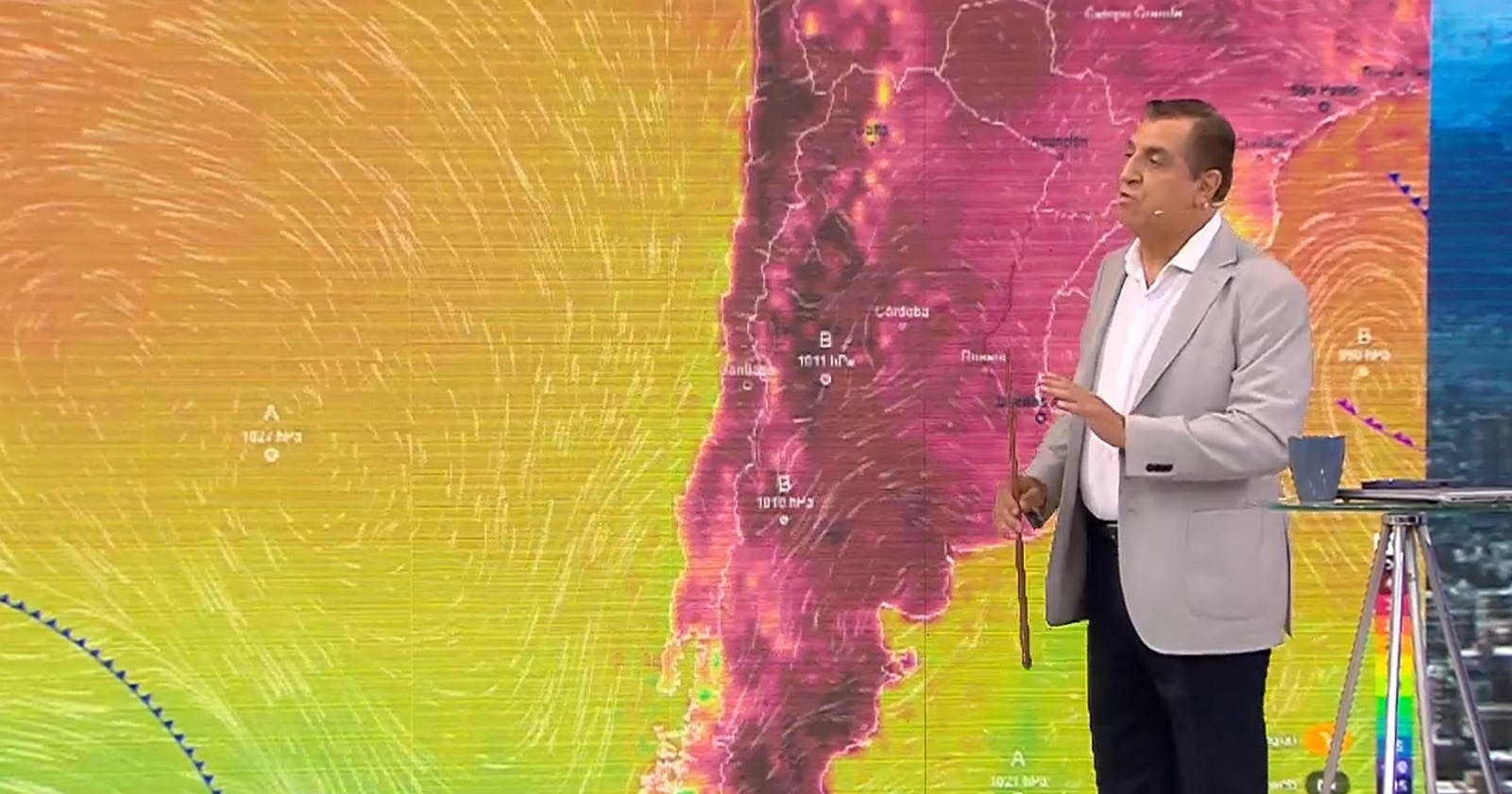 Iván Torres entregó el pronósitco del tiempo para esta semana