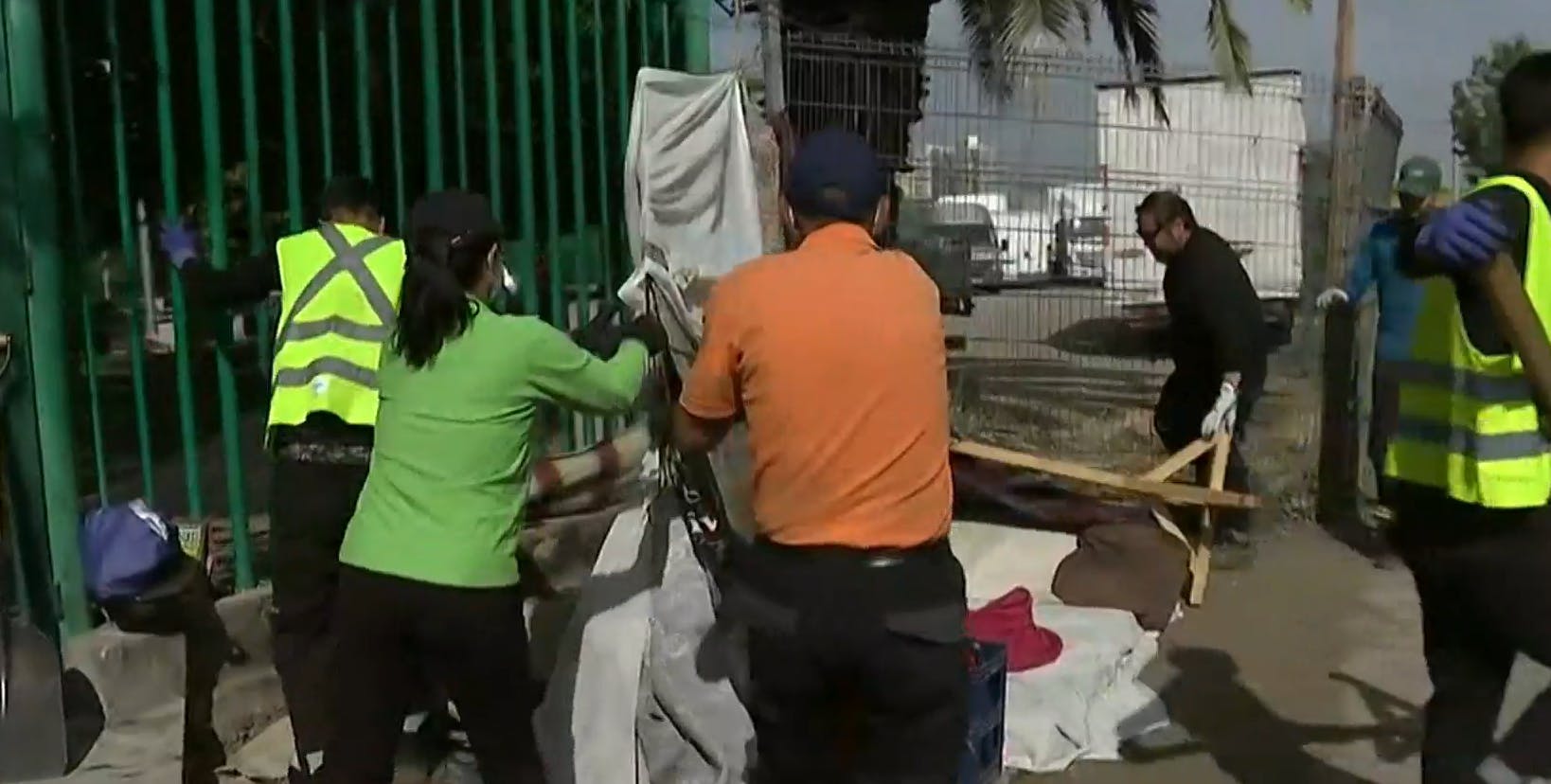 Amplio operativo por desalojo de rucos en Santa Rosa