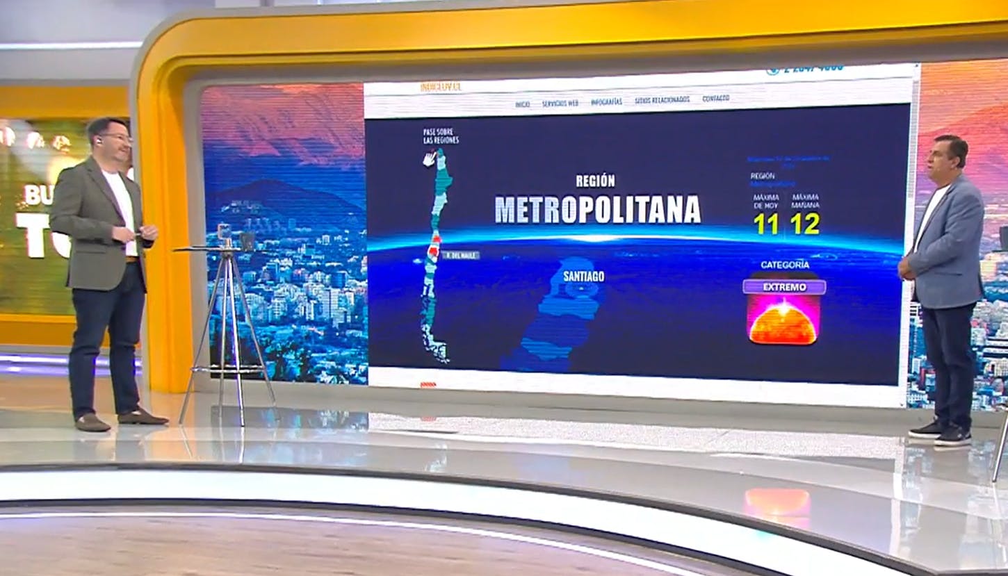 Iván Torres entrega el detalle de las altas temperaturas a lo largo de todo el país 