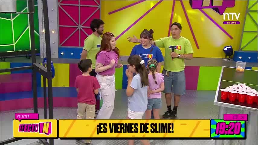 ¡Épica lluvia de slime! ¡Danilú vs Charly vs Laru vs Juanpi!