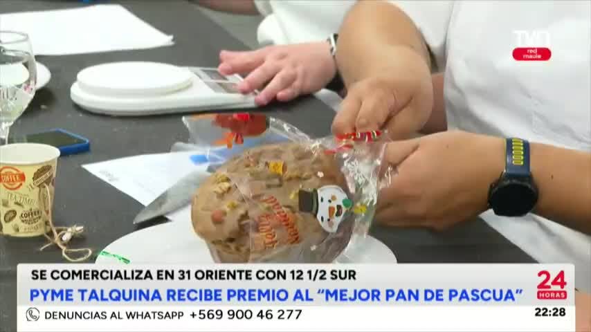 Escogieron el mejor pan de pascua
