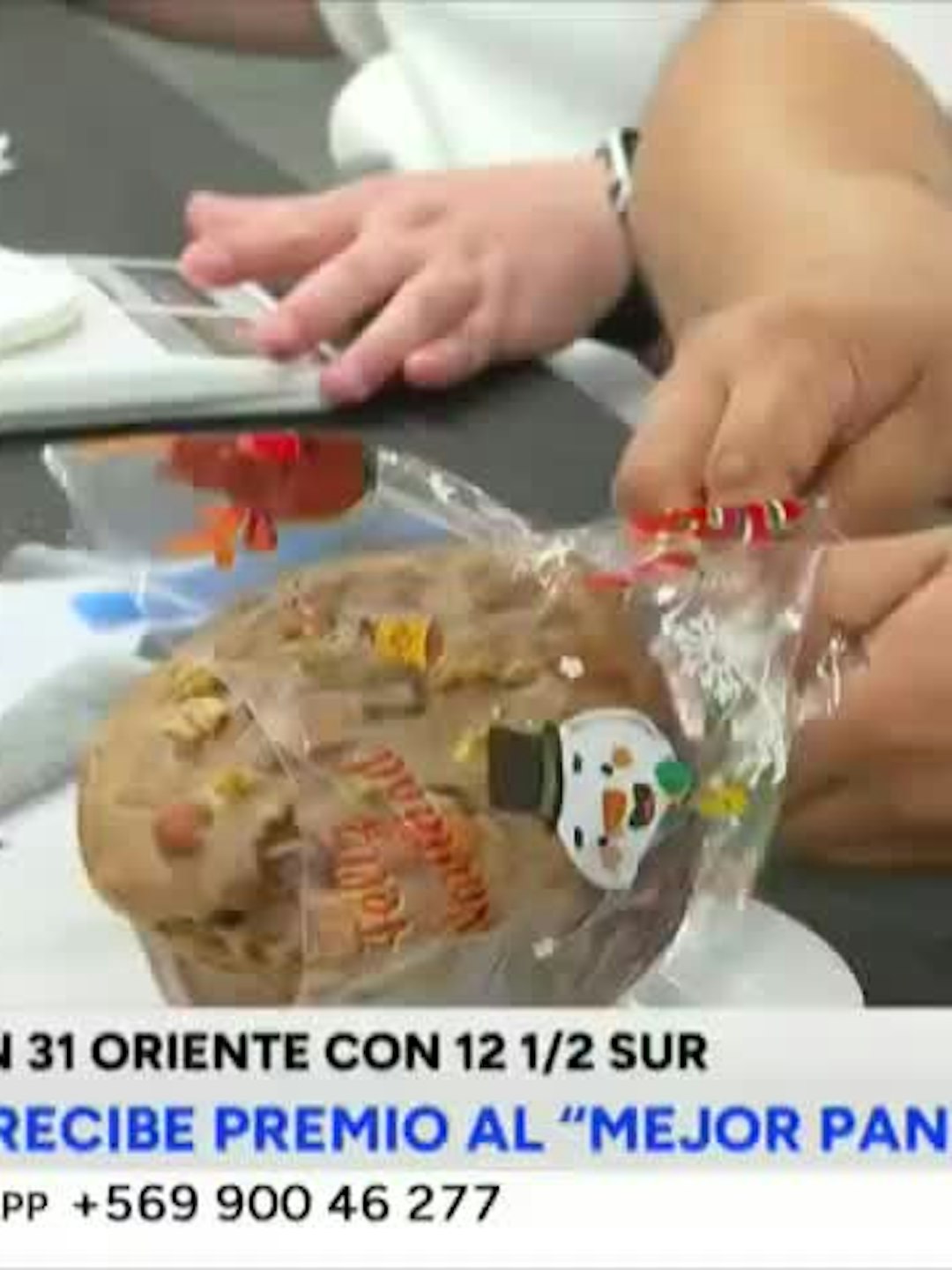 Escogieron el mejor pan de pascua