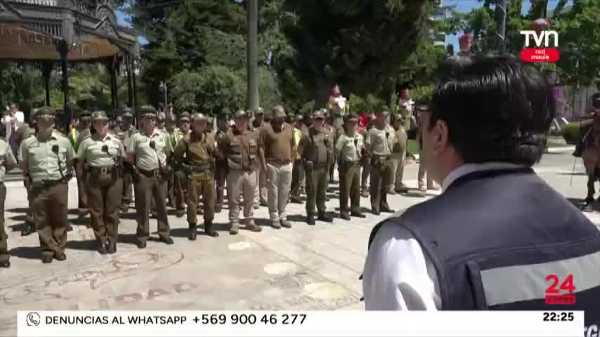 Más carabineros a la calle en Talca