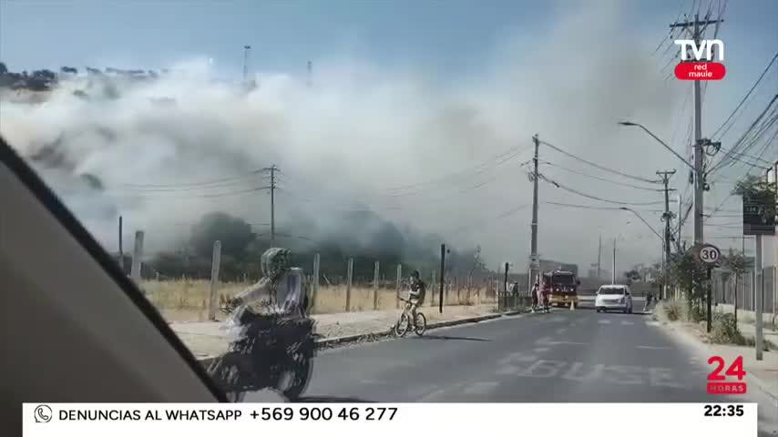 15 comunas están con botón rojo tras incendios