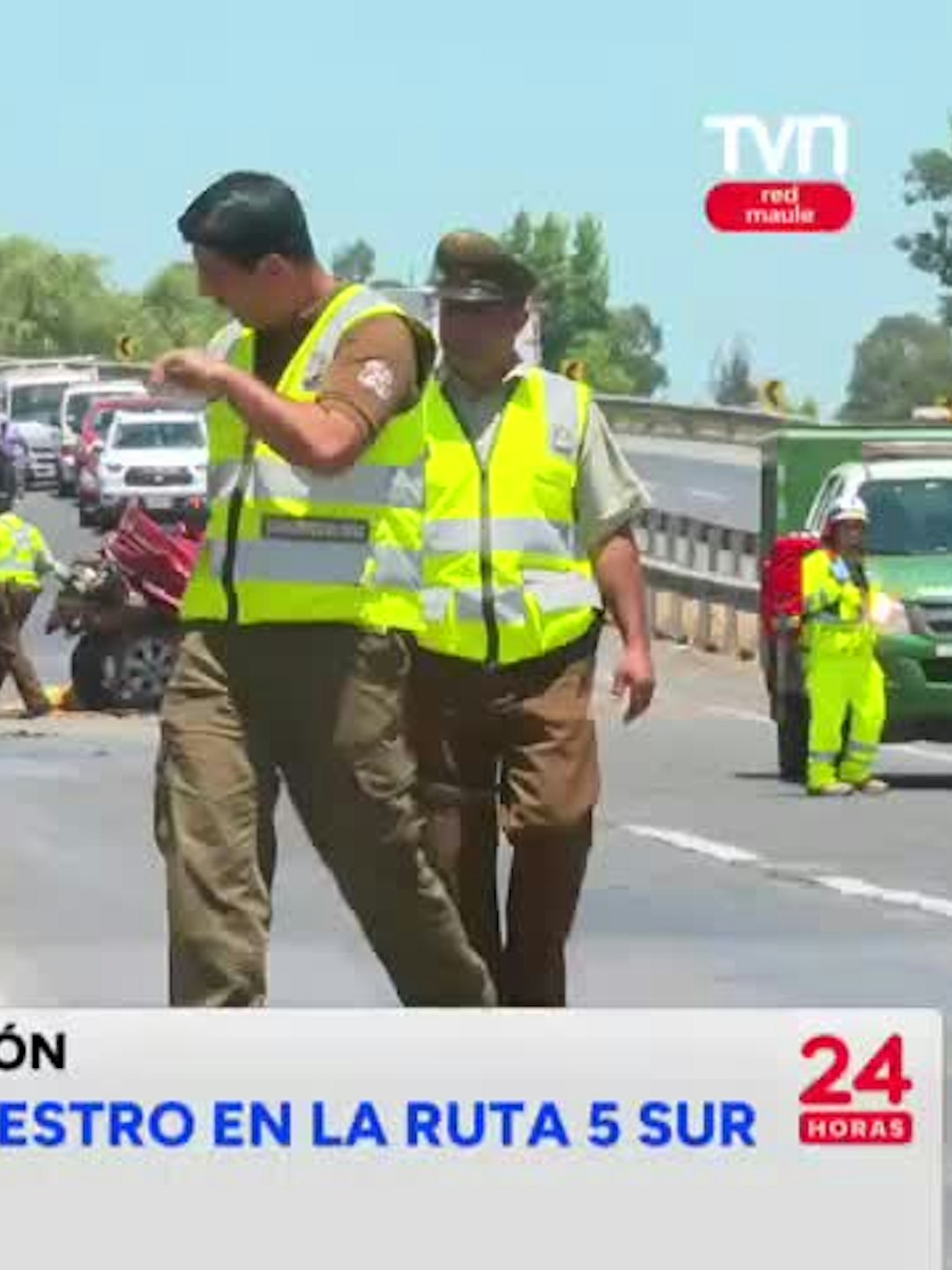 Menor de edad falleció tras siniestro en la Ruta 5 Sur
