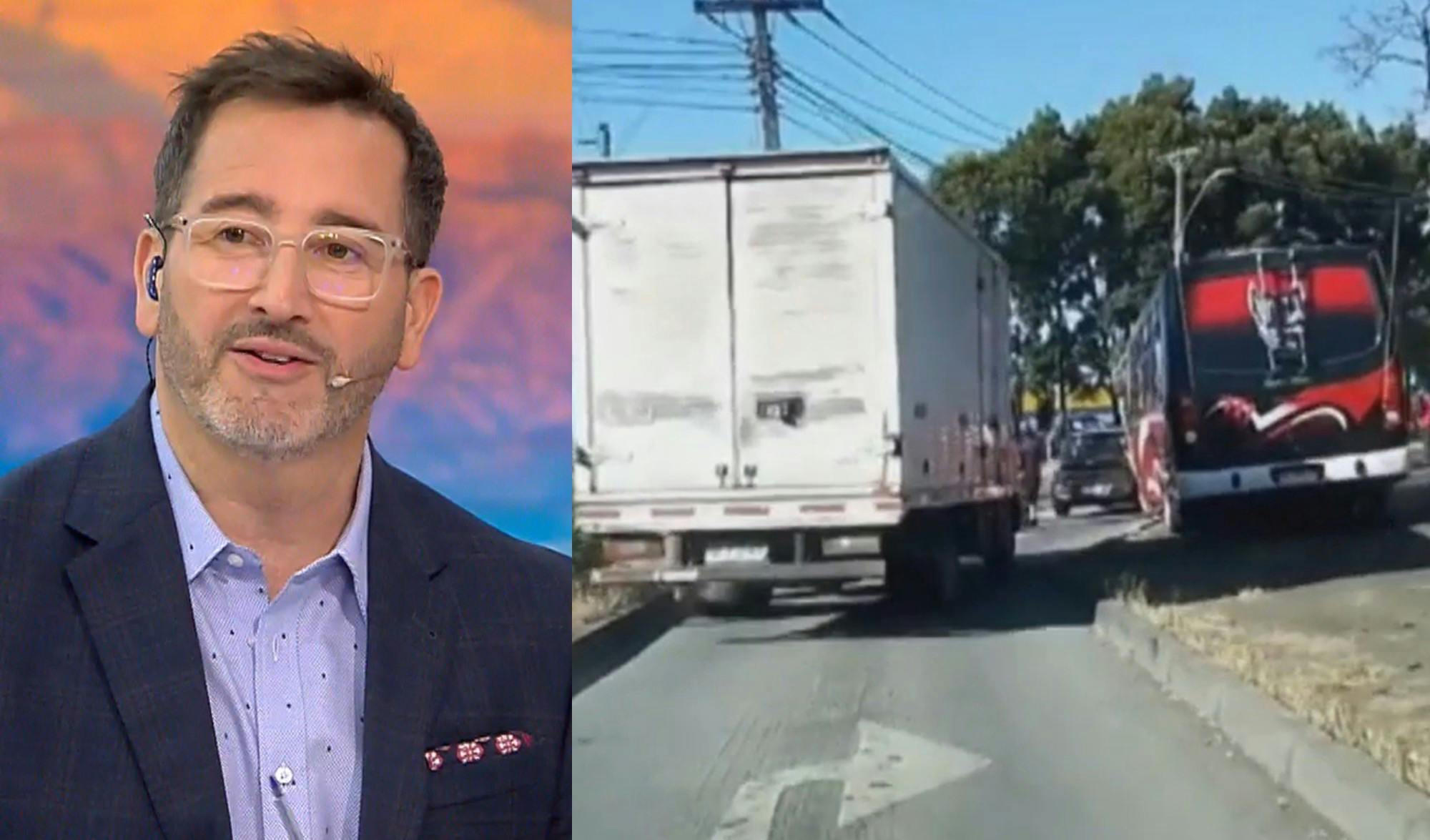 "¡¿Qué le pasa a la gente?!: La reacción de Eduardo Fuentes ante indignante maniobra de micrero