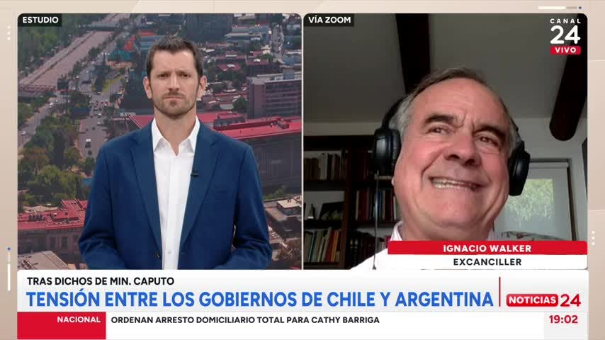 Excanciller Ignacio Walker y cruce Boric-Milei: “Milei pertenece a una familia política cuyo guaripola es Donald Trump”