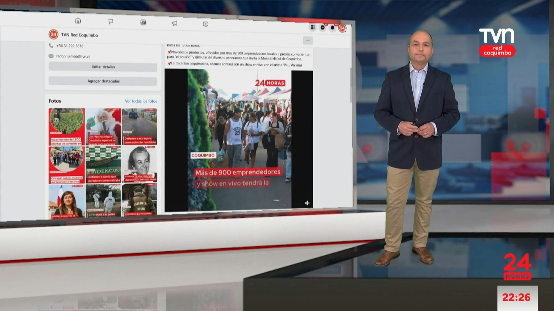 24 Horas Central Red Coquimbo - 19 de Diciembre  